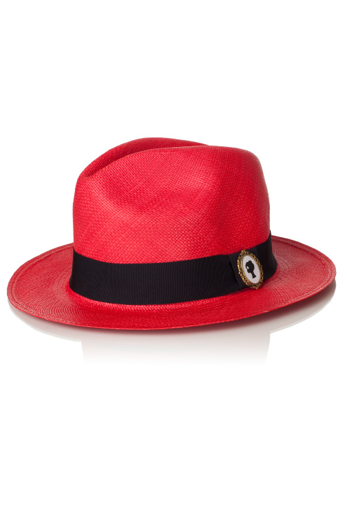 Шляпа красная