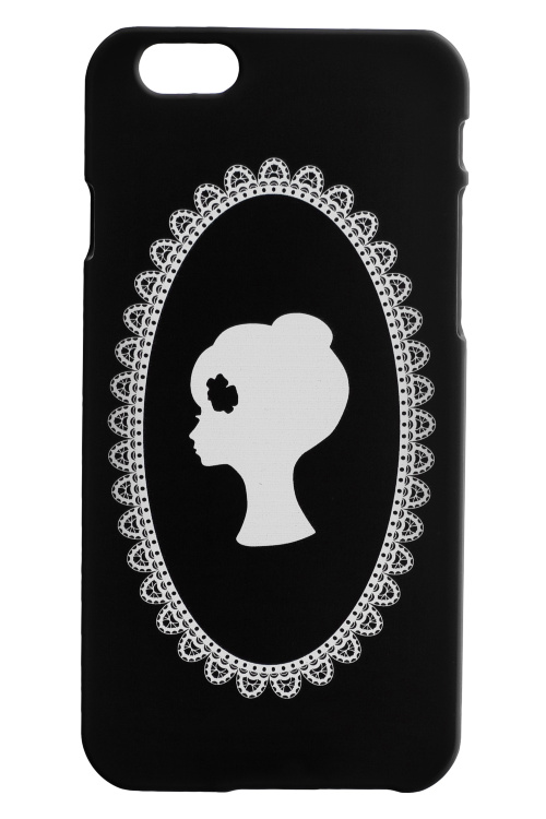 Чехол "Лого"для iPhone 5, черный
