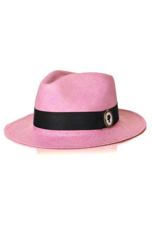 Шляпа розовая